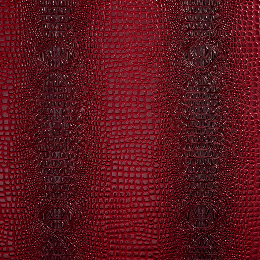 Burgundy Animal Print Vinyl Upholstery Fabric by the yard K1105