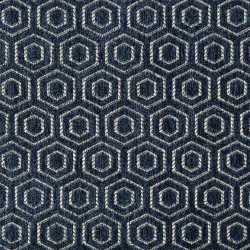 B7350 Dark Blue Upholstery Fabric by the yard