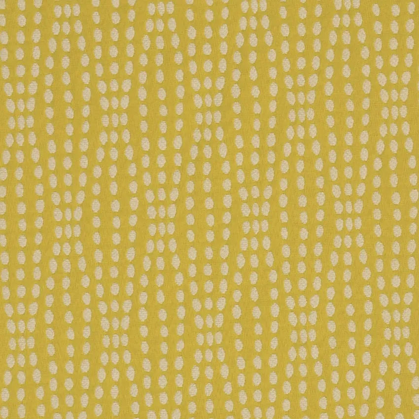 Citrus Yellow and Neutral Contemporary Matelasse Upholstery Fabric by