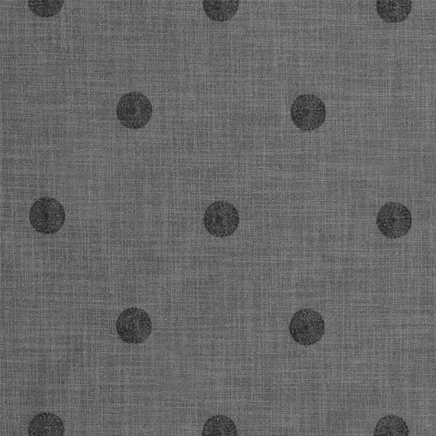 Platinum Gray and Neutral Geometric Embroidery Upholstery Fabric by the