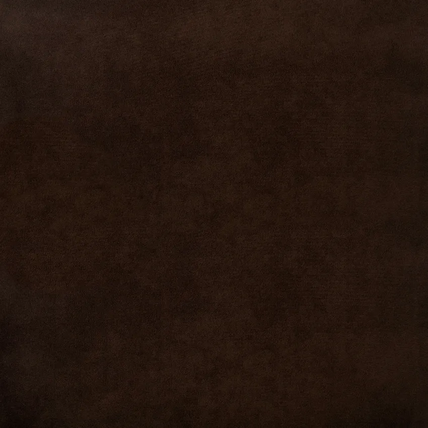 Choco Brown Solid Velvet Upholstery Fabric by the Yard