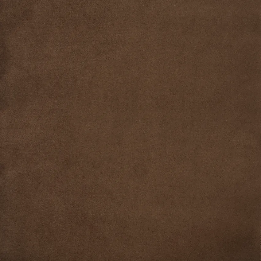 Mocha Brown Solid Velvet Upholstery Fabric by the Yard