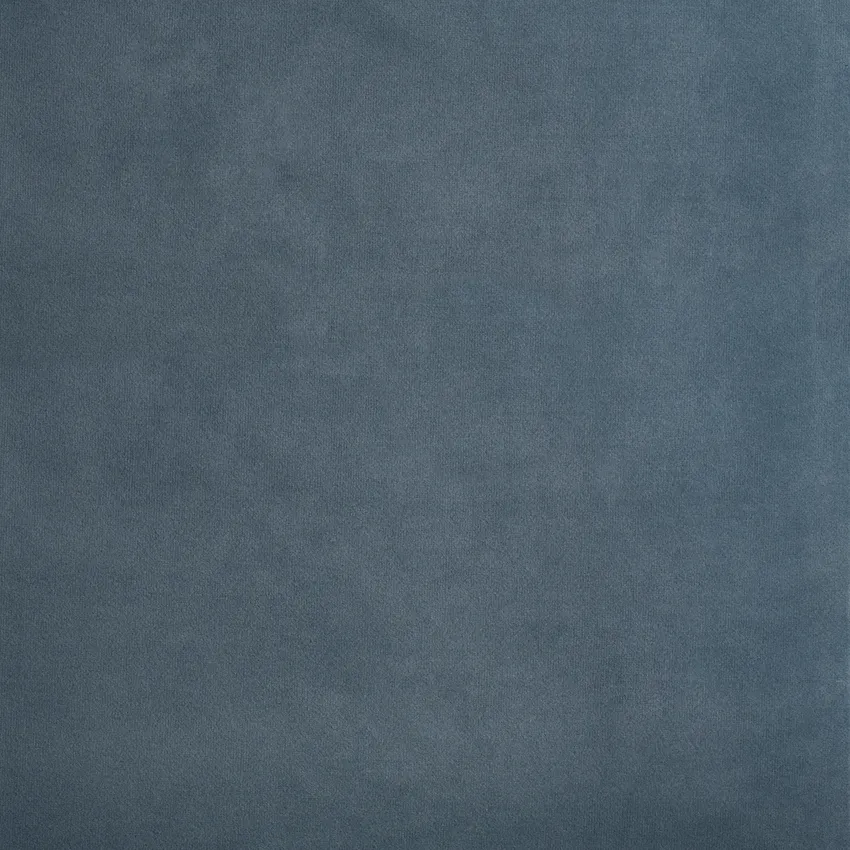 Ocean Blue Solid Velvet Upholstery Fabric by the Yard
