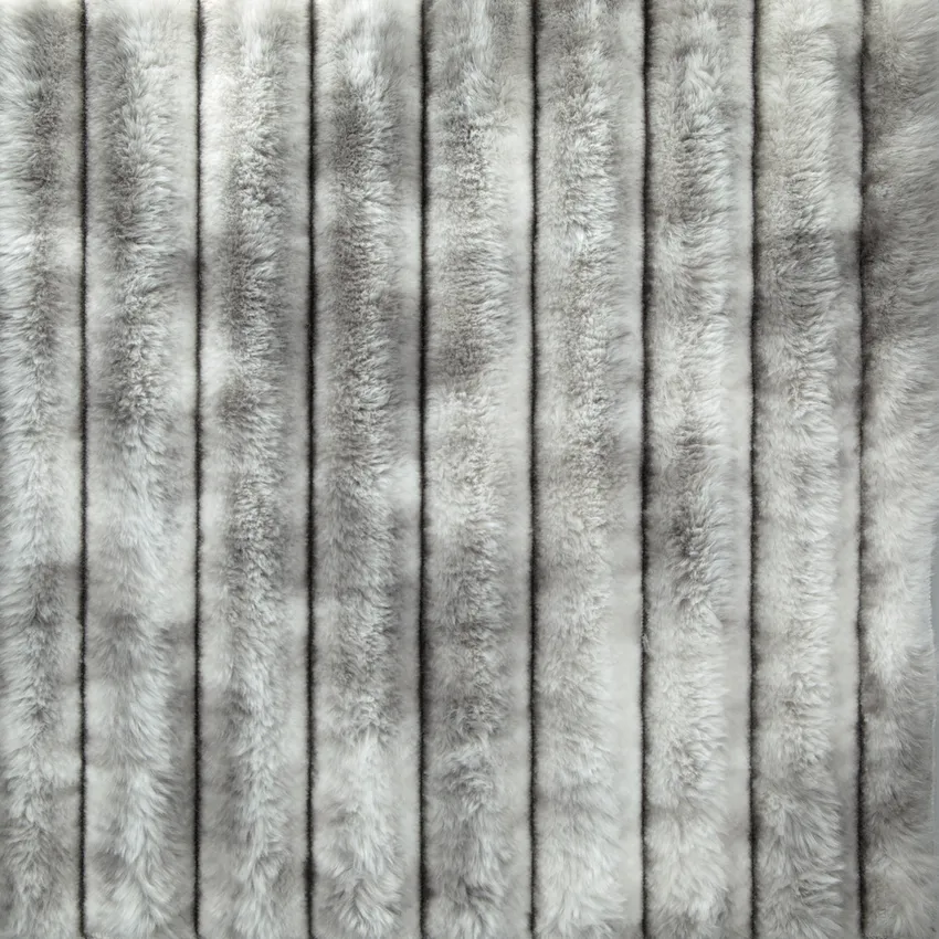 Grey Gray and Silver Print Corduroy Upholstery Fabric by the Yard
