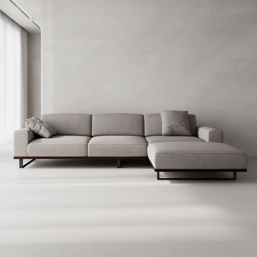 Dove Gray and Silver Textured Boucle Upholstery Fabric by the Yard — Upholstery Fabric