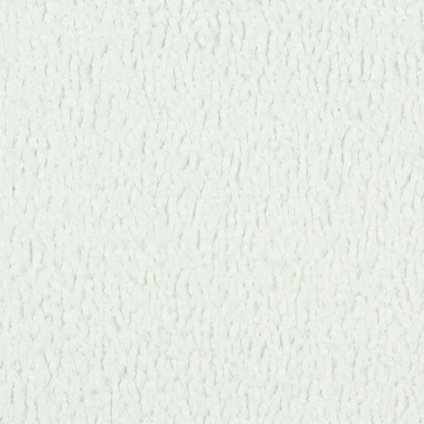 White Textured Faux Sheepskin Upholstery Fabric by the Yard