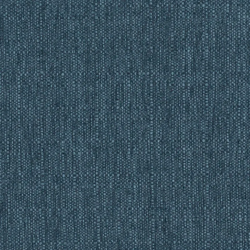 Indig Blue Textured Woven Upholstery Fabric by the Yard