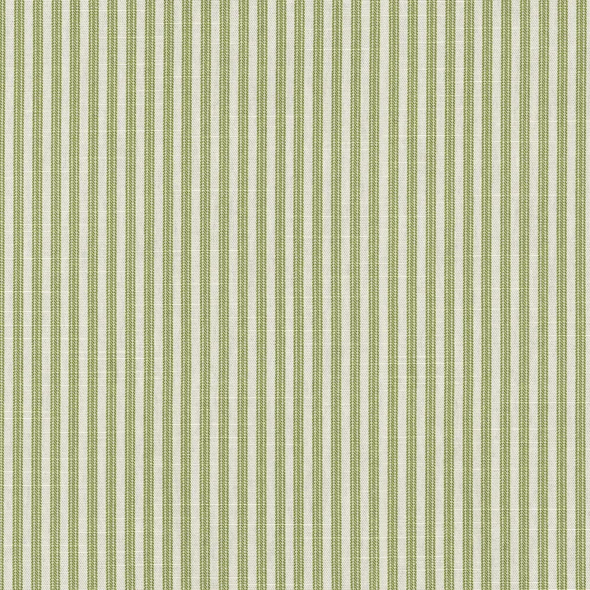 Willow and Green Stripe Cotton Or Cotton Blend Upholstery Fabric by the Yard