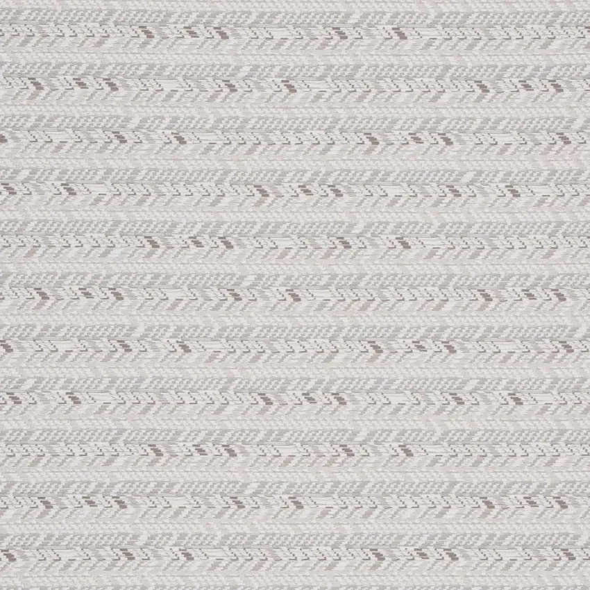 Shale Grey and Silver Stripe Woven Upholstery Fabric by the Yard