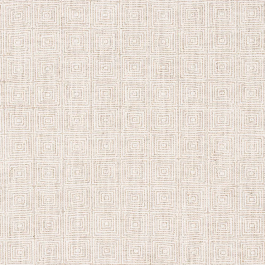 Natural Beige and Tan and Neutral Geometric Woven Upholstery Fabric by the Yard