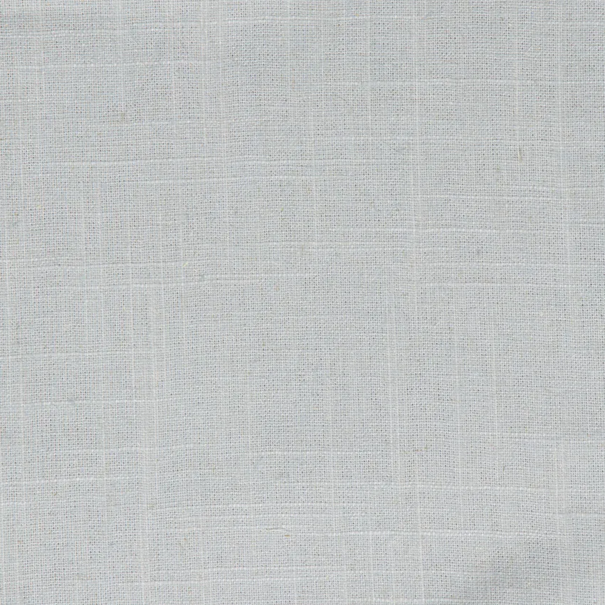 Sky Blue Solid Linen Upholstery Fabric by the Yard