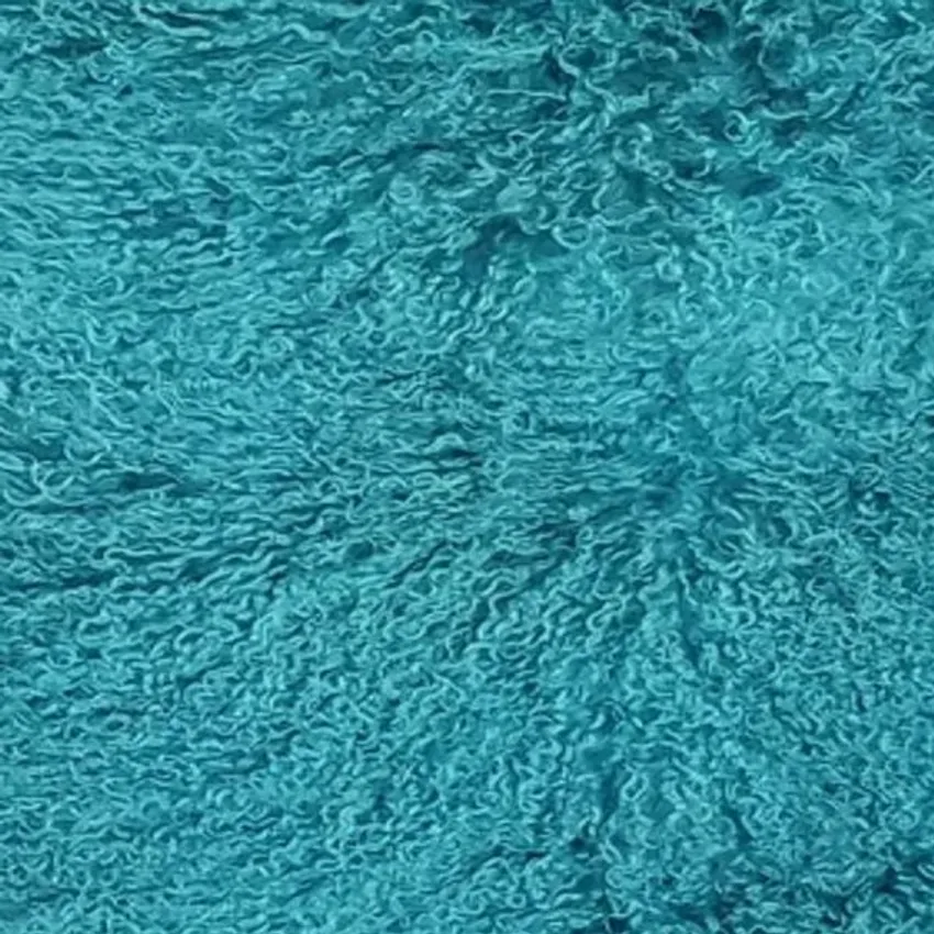 Turquoise 100% Genuine Tibetan Lambskin From Tibet by the Hide