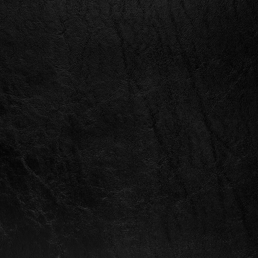 Midnight Black Plain & Solid Vinyl Upholstery Fabric by the Yard