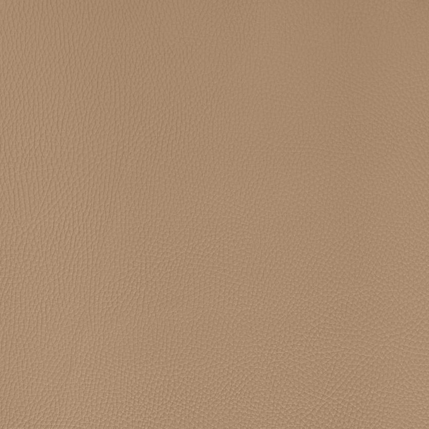 Wheat Beige & Taupe Leather Grain Vinyl Upholstery Fabric by the Yard