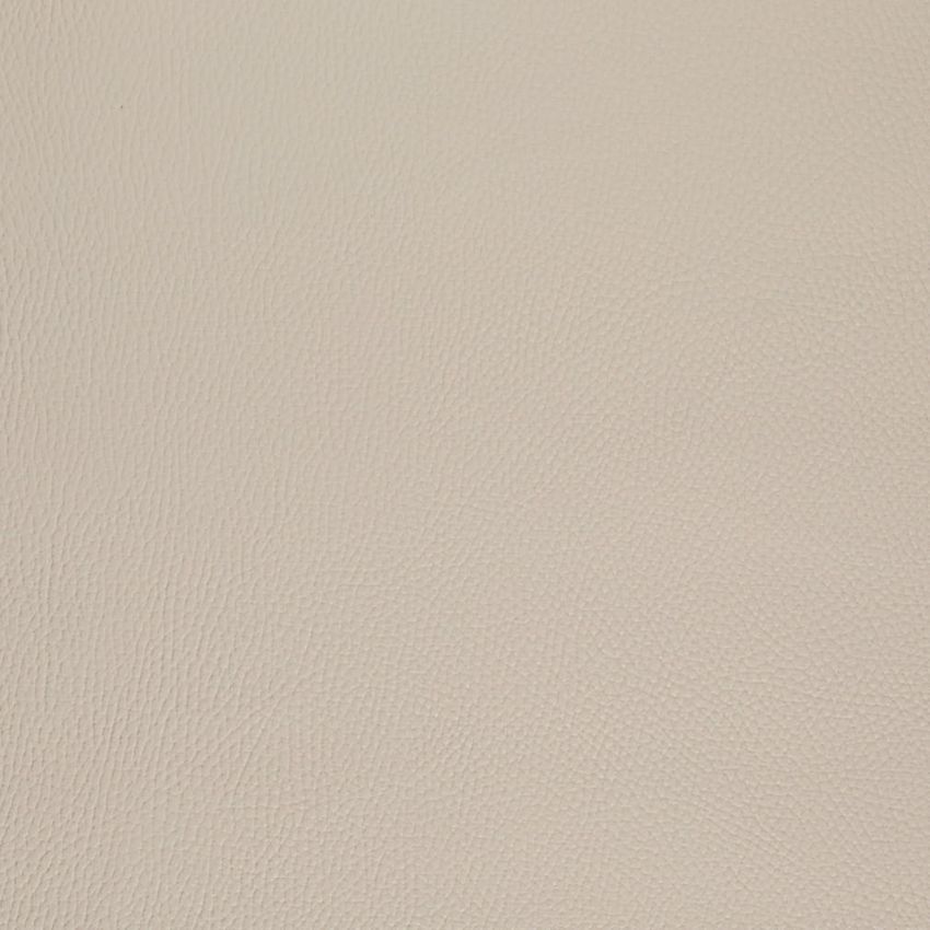 Rice White & Ivory Leather Grain Vinyl Upholstery Fabric by the Yard