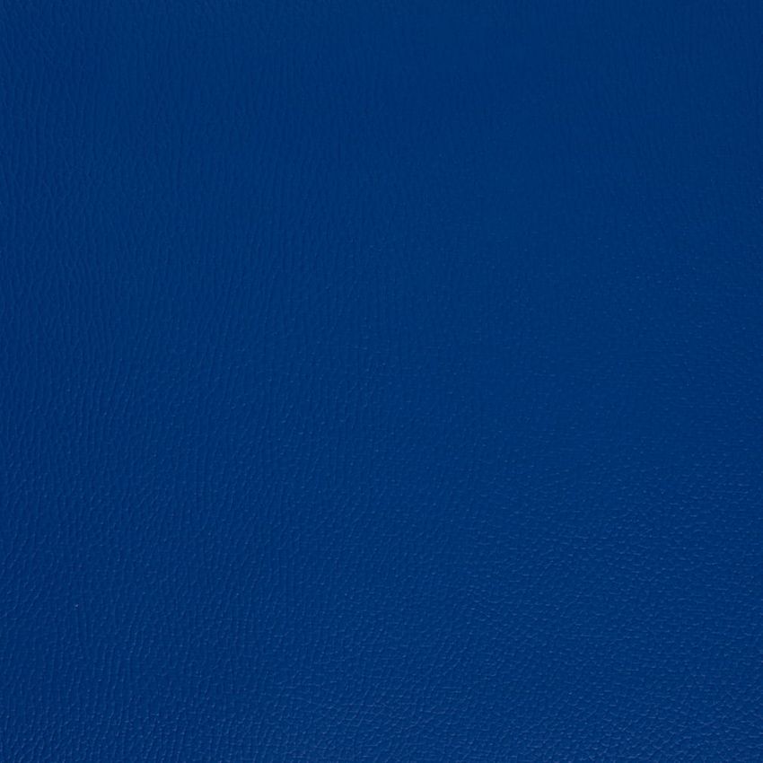 Cobalt Blue Leather Grain Vinyl Upholstery Fabric by the Yard