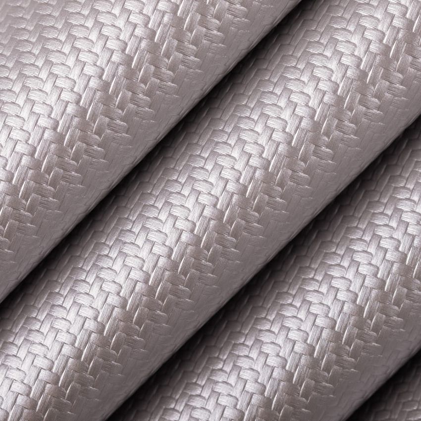Platinum Grey & Silver Plain & Solid Vinyl Upholstery Fabric by the Yard — Upholstery Fabric