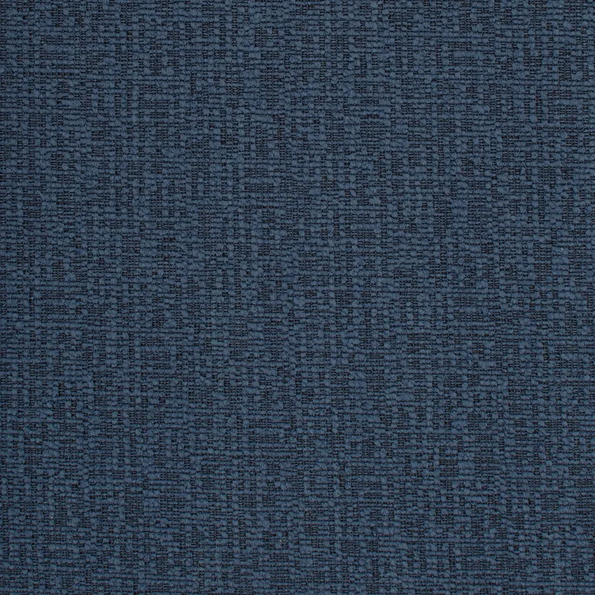 Indigo Navy Plain Boucle Upholstery Fabric by the Yard