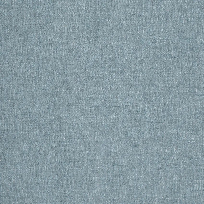 Tranquil Blue Plain Chenille Upholstery Fabric by the Yard
