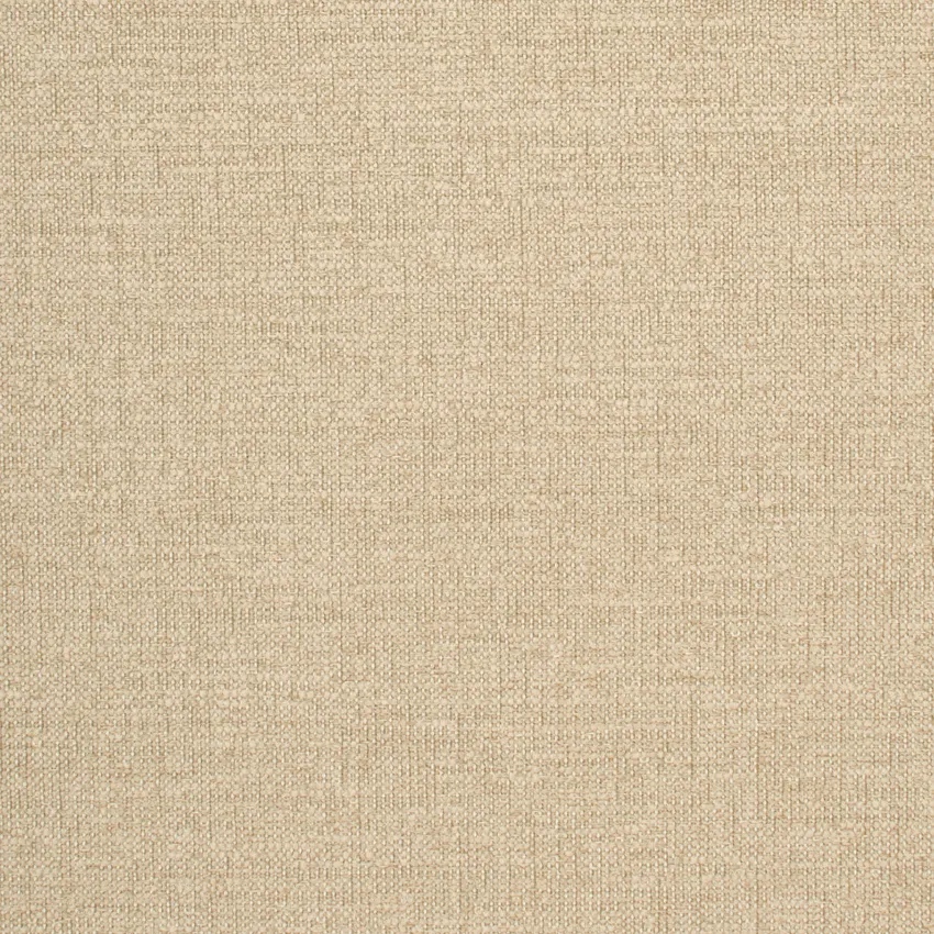 Flax Beige Plain Chenille Upholstery Fabric by the Yard