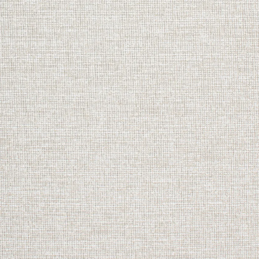 Pearl White Plain Chenille Upholstery Fabric by the Yard