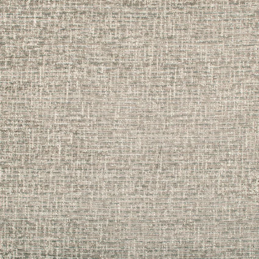 Chrome Grey Plain Chenille Upholstery Fabric by the Yard