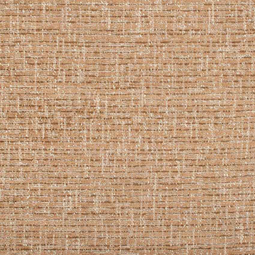 Toffee Beige Plain Chenille Upholstery Fabric by the Yard