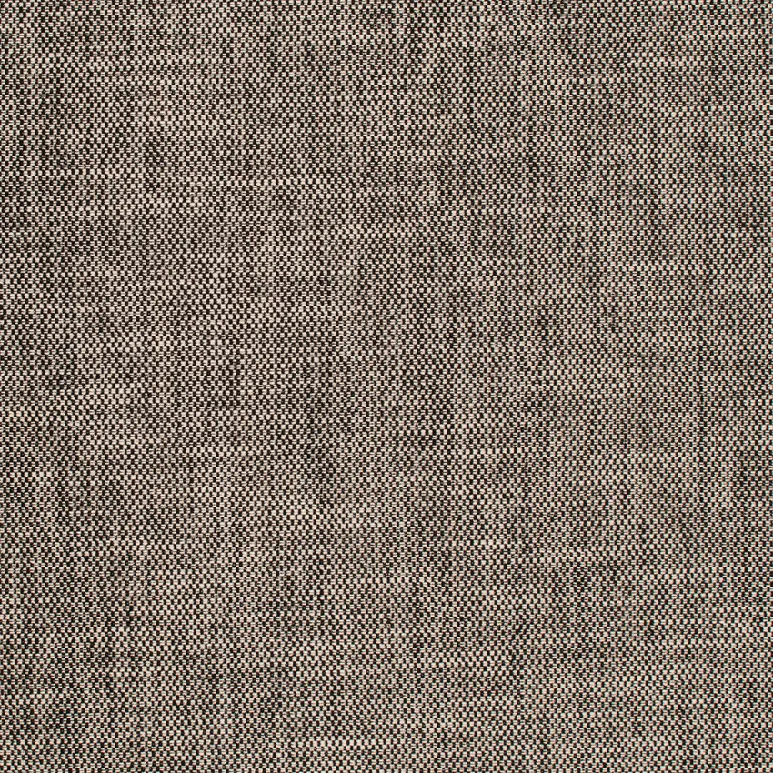 Ebony Black Plain Chenille & Linen Look Upholstery Fabric by the Yard