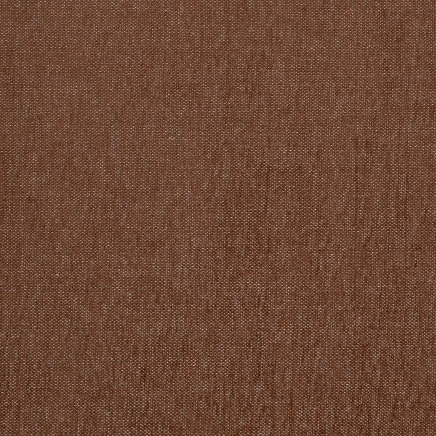 Amber Brown Plain Chenille Upholstery Fabric by the Yard