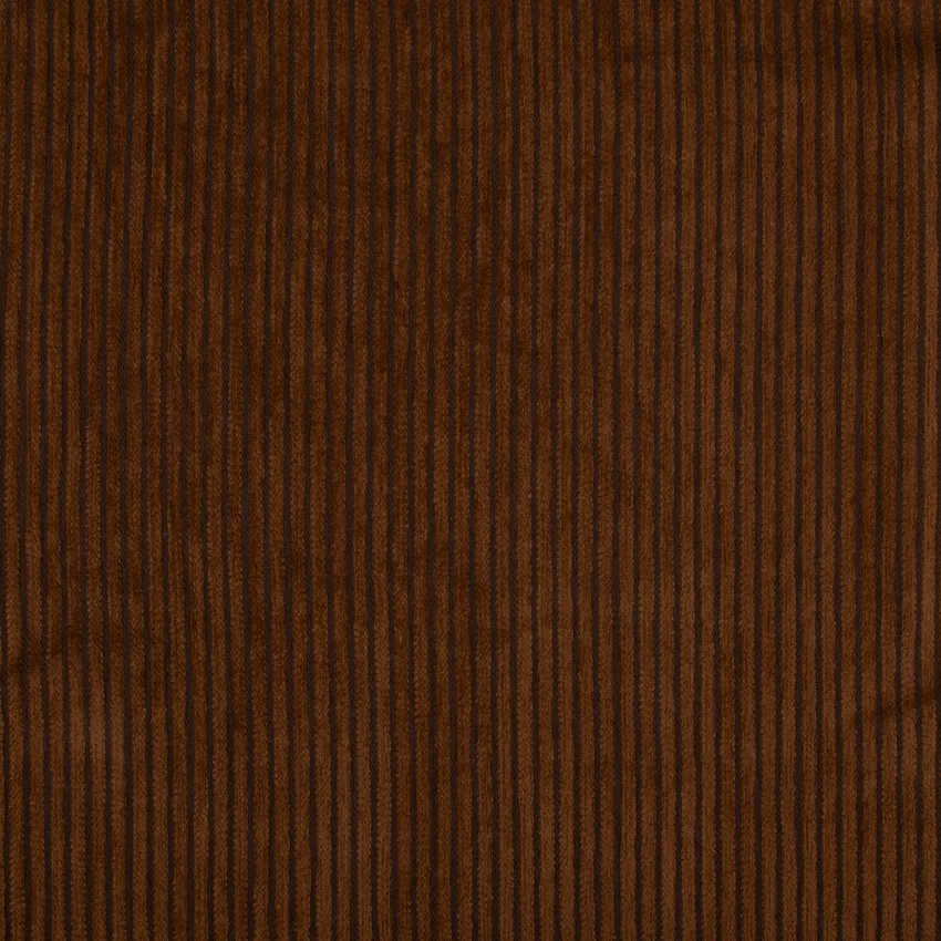 Tobacco Brown Corduroy  Chenille Upholstery Fabric by the Yard