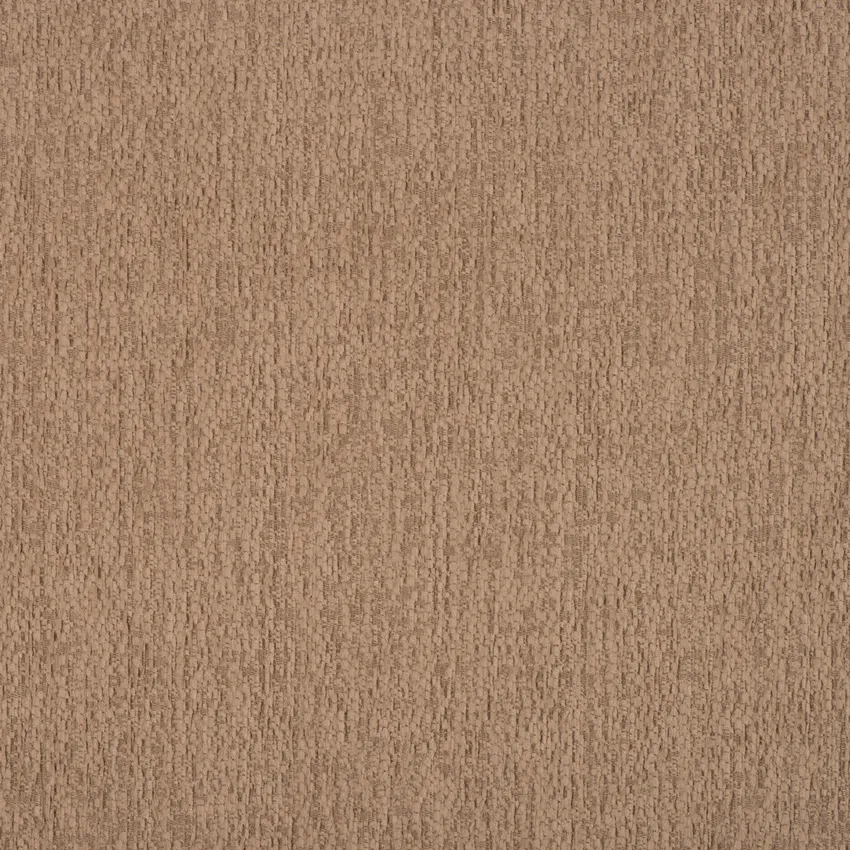Dune Brown Plain Chenille Upholstery Fabric by the Yard