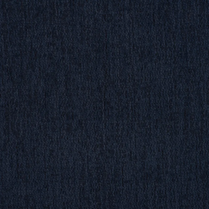 Uniform Blue Plain Chenille Upholstery Fabric by the Yard