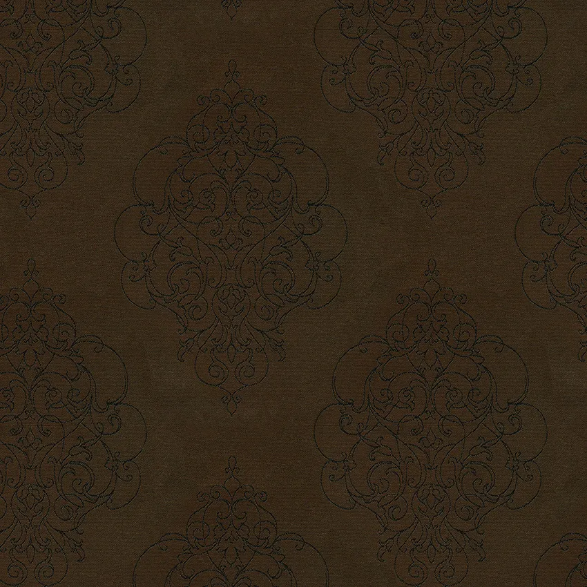 Chestnut Brown Large Scale Crypton Upholstery Fabric by the Yard
