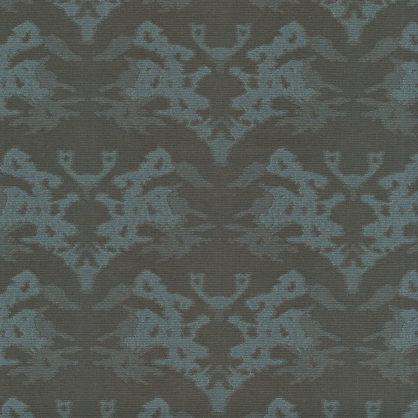 Lagoon Blue Gray Large Scale Crypton Upholstery Fabric by the Yard