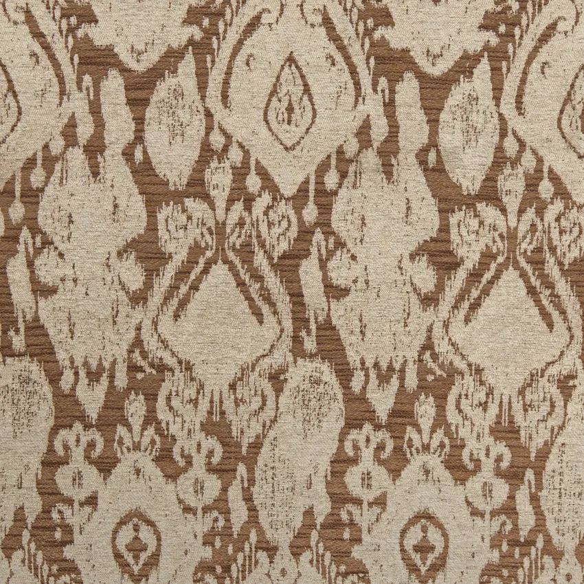 Ecru Neutral Abstract & Geometric Woven Patterns Upholstery Fabric by the Yard