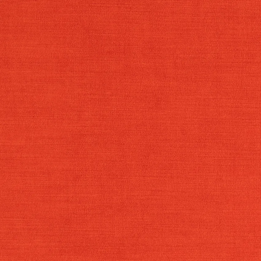 Tomato Orange & Rust Plain & Solid Velvet Upholstery Fabric by the Yard