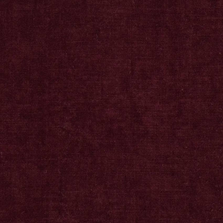 Wine Red & Burgundy Plain & Solid Velvet Upholstery Fabric by the Yard