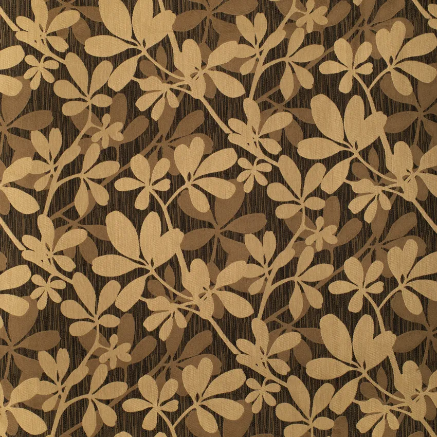 Mocha Brown Abstract & Geometric Woven Patterns Upholstery Fabric by the Yard