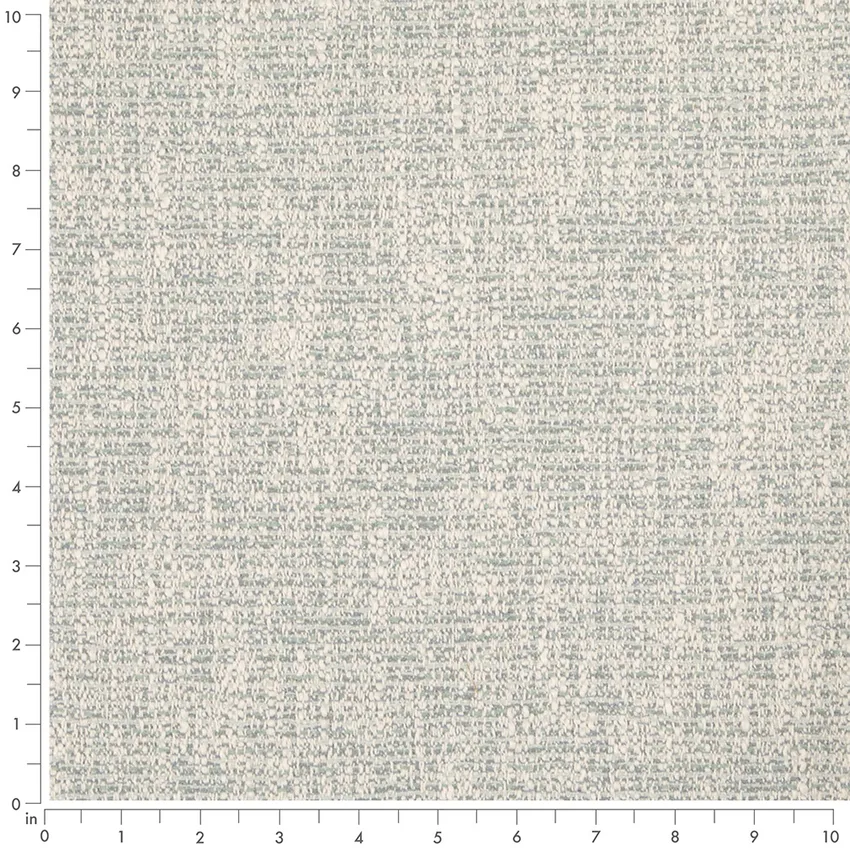 Seaspray Aqua & Teal and Blue Plain & Solid Crypton Upholstery Fabric by the Yard — Scale in inches